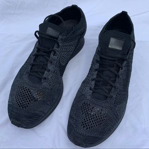 Nike Black Flyknit Racer